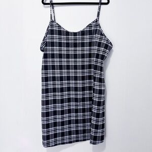 Plaid Mini Dress